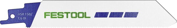 Säbelsägeblatt Festool HSR, Länge 150 mm, VPE = 5 Stück, für Metall