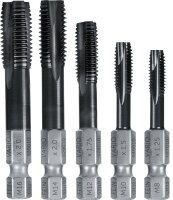 Gewindebohrer Set Fein, M8/M10/M12/M14/M16, mit VARIO...