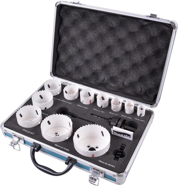 Lochsägen-Set Makita D-47298 14-teilig Sanitär HSS-BiM