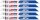 Säbelsägeblätter Lenox METALWOLF™ WAVE EDGE™, Länge 203 mm, 18 TPI, VPE 5 Stück