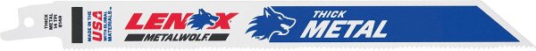 Säbelsägeblätter Lenox MULTIWOLF™ WAVE EDGE™, Länge 203 mm, 14 TPI, VPE 5 Stück