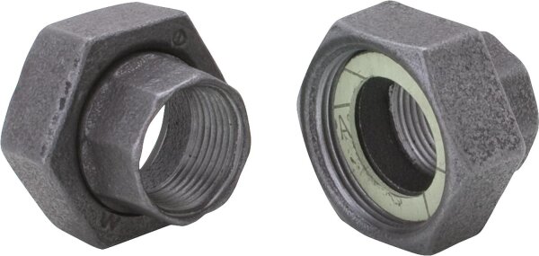 Verschraubungssatz DN32 (1 1/4") für Umwälzpumpen