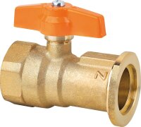 PAW-Pumpenkugelhahn (PK) DN 1 1/4" Messing blank