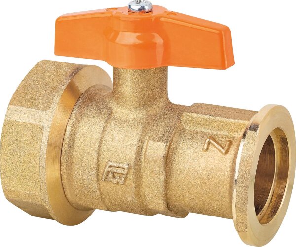 PAW-Pumpenkugelhahn (PK) DN 1" - 1 1/4" Messing blank