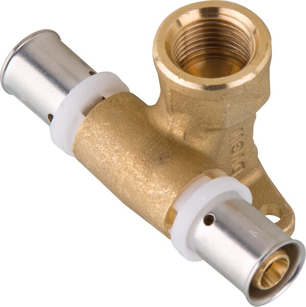 Pressfitting für MSVR TH-Kontur Wandwinkel doppelt 20x2 - 1/2" - 20x2