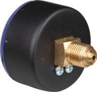 RF-Manometer 50 axial 0-10 bar, Anschluss 1/4" axial (hinten)