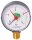 Heizungsmanometer radial 80 mm durch, 1/2"