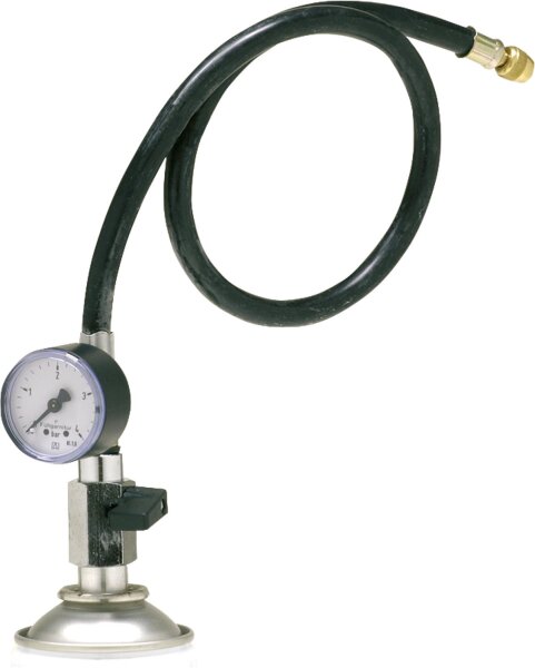 Adapter mit Manometer 0-10bar Druckflasche