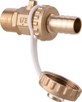 KFE-Kugelhahn 1/2" Messing blank