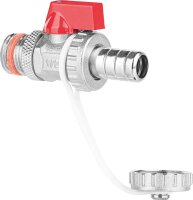 KFE Kugelhahn mit Hebel DN15 (1/2") Messing...