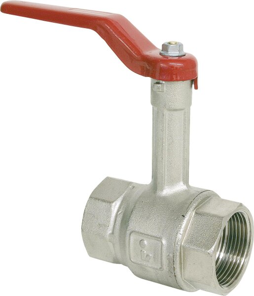 Kugelhahn PN 16 voller Durchgang mit Spindelverlängerung R 11/4" IGxIG