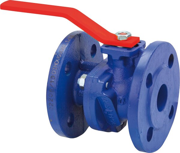 Flanschkugelhahn PN16 voller Durchgang DN50 Grauguss