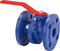 Flanschkugelhahn PN16 voller Durchgang DN80 Grauguss