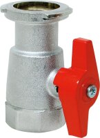 Pumpenflansch Kugelhahn DN 25 1" mit...