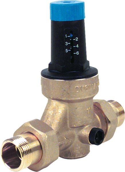 Druckminderer mit Gewindetüllen 1 1/4"