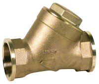 Schmutzfänger, Rotguss mit Edelstahlsieb R 2"...