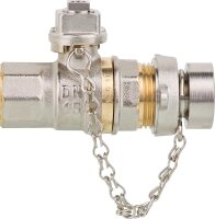 Kugelhahn Tappy Verschluss mit Vierkantkappe 1/2",...