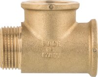 T-Stück Messing IGxIGxAG 3/4x3/4x3/4" PN10