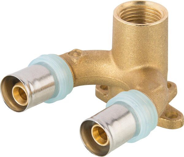 Pressfitting Evenes für MSVR Doppelter Wandwinkel TH-Kontur 16x2mm-1/2"-16x2mm