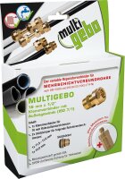 Klemmverbinder mit AG 16mm x 1/2"