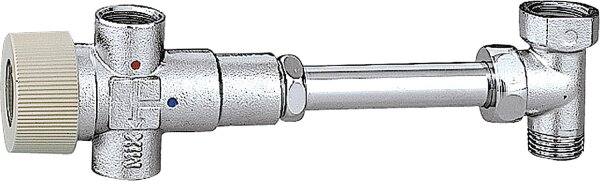 Thermomischer 522 einstellbar, verchromt, 1/2" Einstellbereich: 40°C bis 60°C