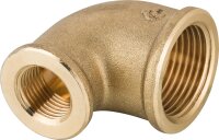 Winkel Messing reduziert 1" x 1/2" IGxIG