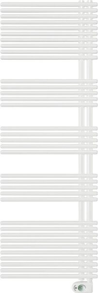 Handtuchheizkörper elektrisch Mod. Garda,1000 Watt Farbe: RAL 9016 weiß