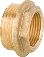 Red-Stück mit Rand, messing DN40(1 1/2") AG x...