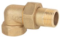 Winkelverschraubung messing DN15 (1/2") AG PN10