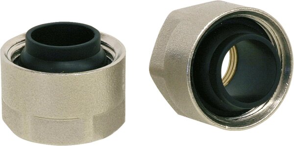 Klemmverschraubung weichdichtend 3/4" für Cu-/Weichstahl- und Edelstahlrohr 15 x 1  1SET 2 STÜCK!!