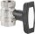 Isolier-T Kugelhahn, Typ F DN32(11/4")IGxDN32(11/4") Flansch PN16, voller Durchgang