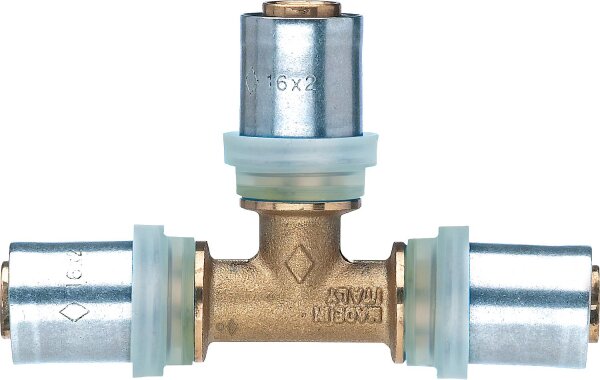Pressfitting für MSVR TH-Kontur T-Stück 14x2mm