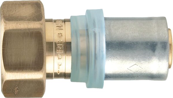 Pressfitting für MSVR Übergangsstück m. Kegelring 14x2mm-1/2