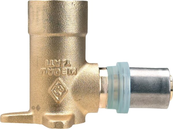 Pressfitting EVENES für MSVR Wandwinkel kurz, TH-Kontur 16x2mm - 1/2, 40 mm