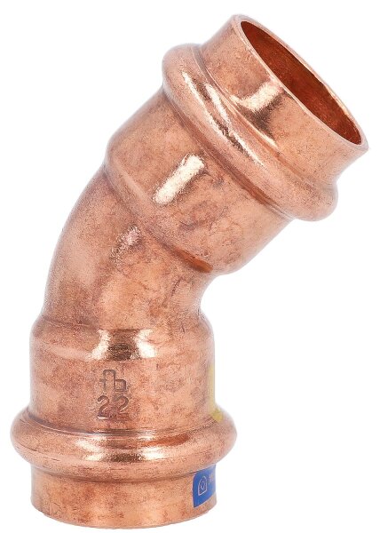 Frabopress- Kombi V-Kontur Bogen 45° I/I 22mm