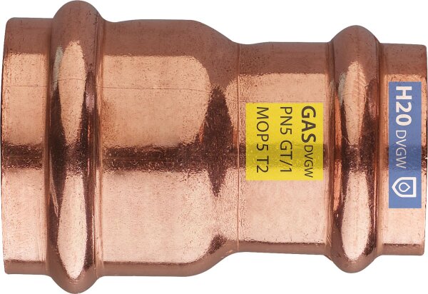 Frabopress- Kombi V-Kontur Muffe reduziert 54x42mm