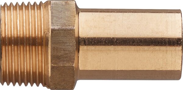 Frabopress- Kombi V-Kontur Absatznippel mit AG DN15 1/2"x22mm