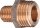 Rotguss Übergangsnippel G(flach)xR(konisch) Typ 3247 axa DN20(3/4") x DN(1/2")