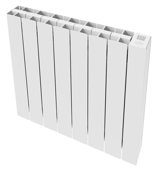 Aluminium-Heizkörper Elektrisch E-Blitz Core 1500Watt, RAL 9010