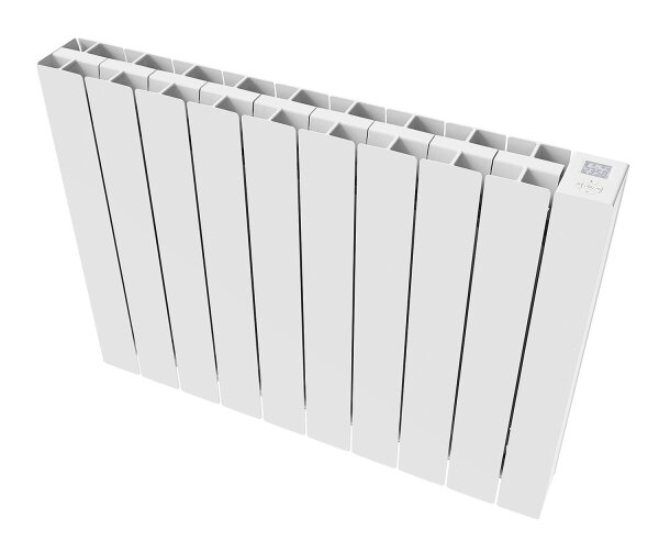 Aluminium-Heizkörper Elektrisch E-Blitz Core 2000Watt, RAL 9010