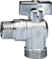 Geräte-Anschluss-Kugelhahn DN15(1/2"),  PN 16