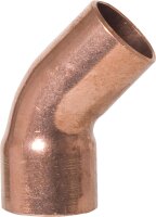 Kupferlötfitting 5040  Bogen 45°, 42 mm