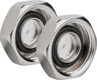 Verschlusskappe mit Dichtung DN 20(3/4") IG, VPE = 2...