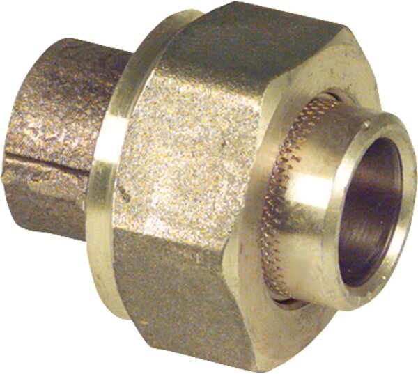 Rotgußlötfitting 4340 Verschraubung konisch dichtend 15 mm