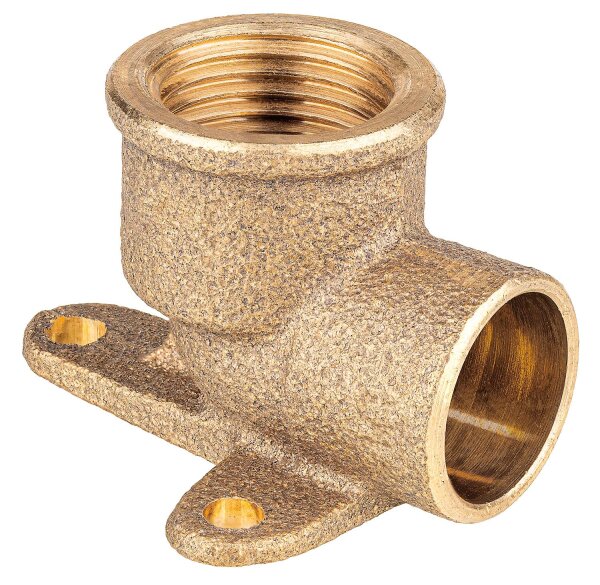 Rotgußlötfittings 4471g Wandscheibe 22-R 1/2" IG