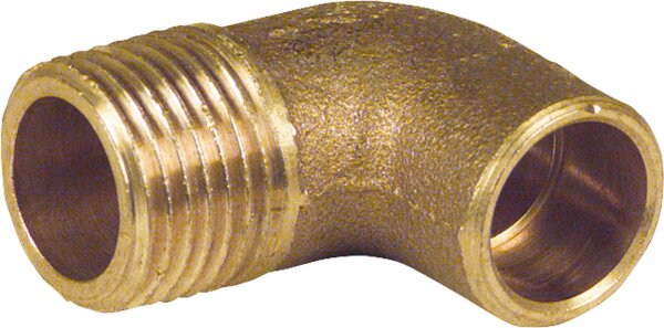 Rotgußlötfittings 4092g Winkel 90° Außengewinde 12-R 3/8"