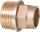 Rotguß-Lötfitting Übergangsnippel m. Außengewinde Typ 4243g  10 x 3/8"