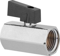 Mini-Kugelhähne mit kurzem Hebel IGxIG 1/4"