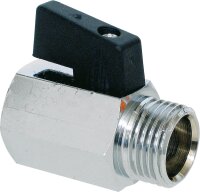 Mini-Kugelhähne mit kurzem Hebel IGxAG 3/8"