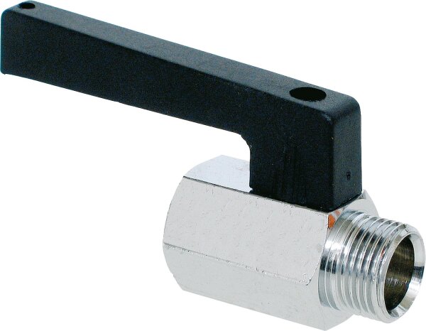 Mini-Kugelhahn mit langem Hebel IGxAG 1/8"